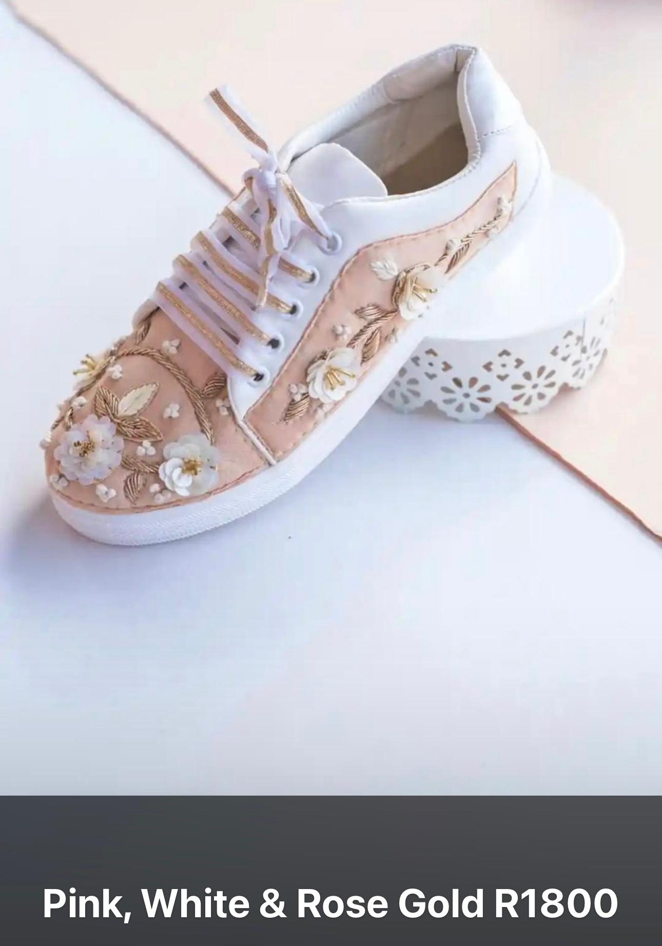 Saree Sneaker Rose Gold