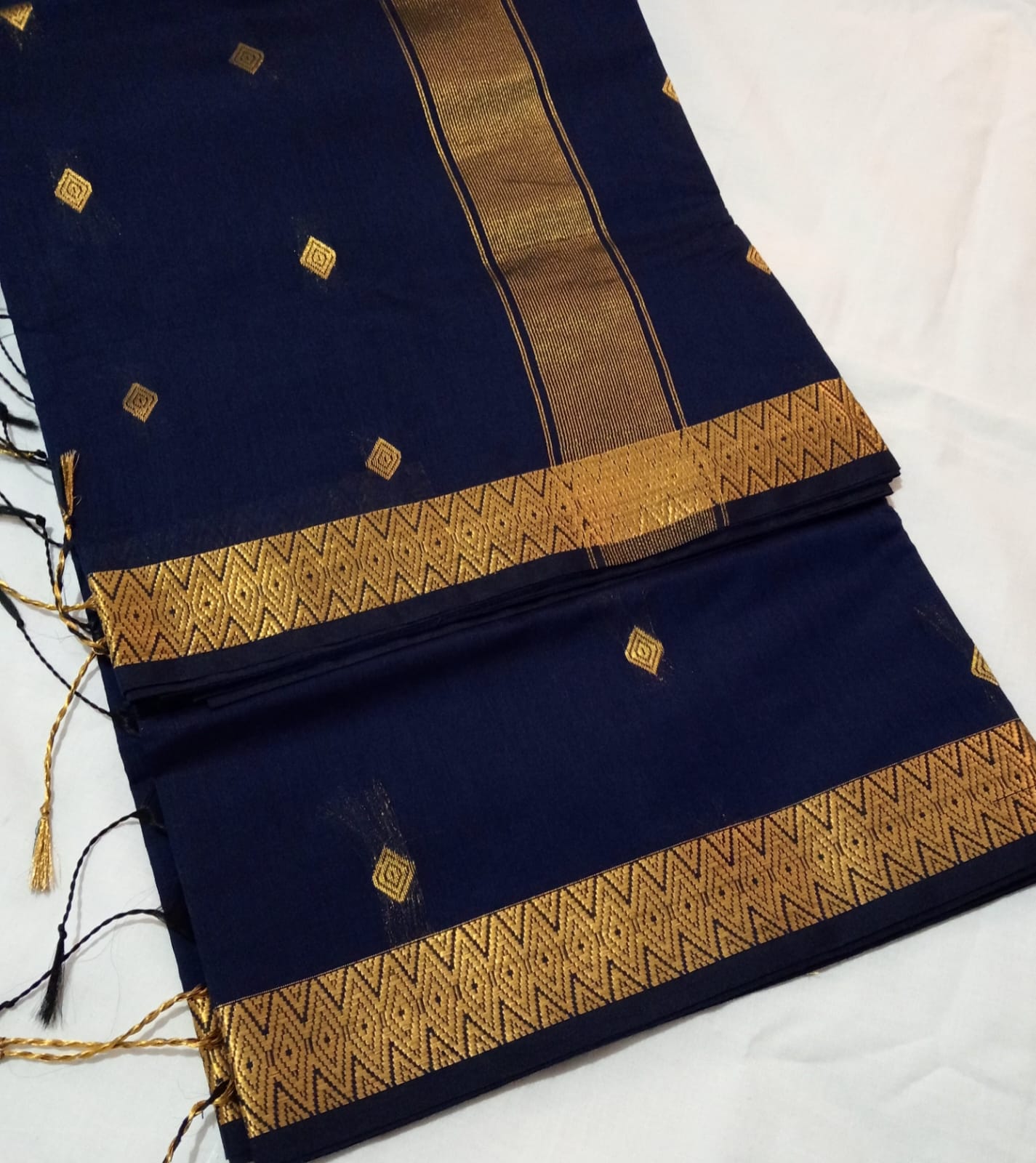 Navy Blue Soft Cotton