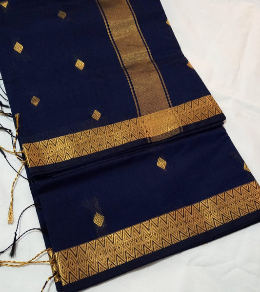 Navy Blue Soft Cotton