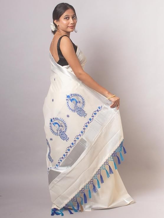 Cotton Saree with Rich Pallu & Blouse Piece