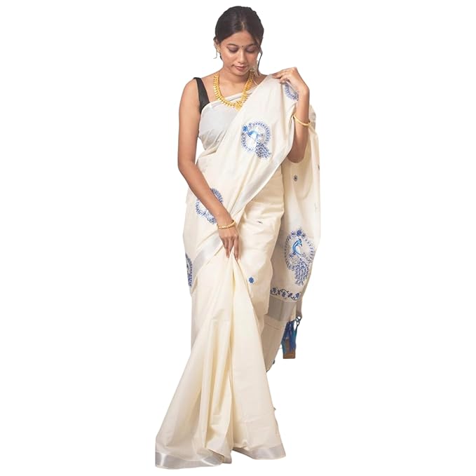 Cotton Saree with Rich Pallu & Blouse Piece