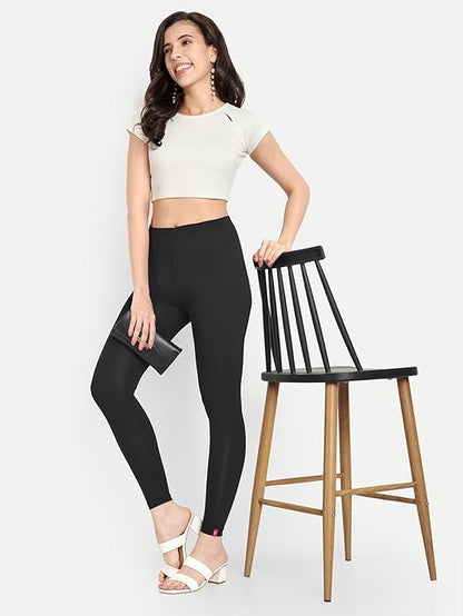 Ankle Length Stretchable Cotton Tights
