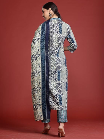 Cotton Flex Printed al Line Salwar Suit Set