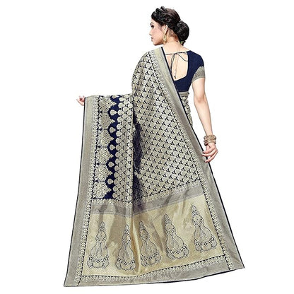 Pure cotton Printed mulmul saree with Blouse piece