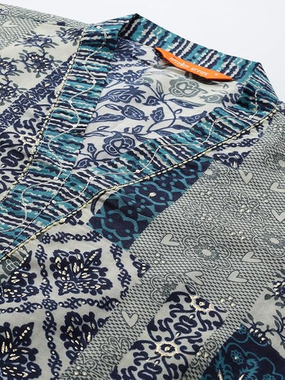 Cotton Flex Printed al Line Salwar Suit Set