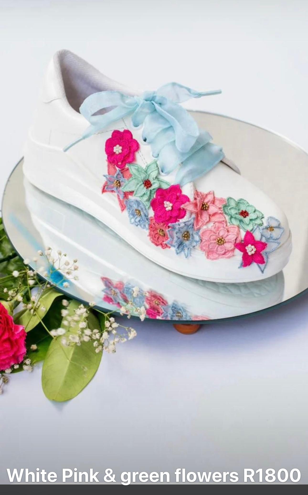 Saree Sneakers Floral