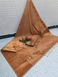 Gold & Bronze Kanchipuram Soft Silk